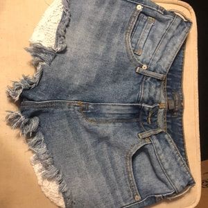 Kendall and Kylie Pac Sun Jean shorts